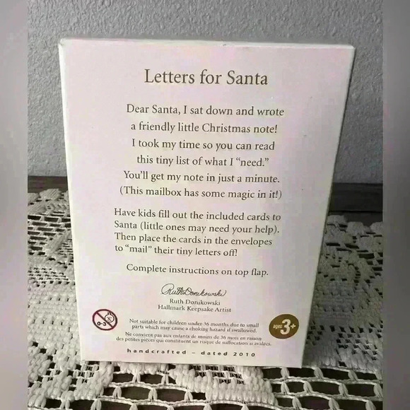 Hallmark Keepsake “Letters to Santa” 2010 Christmas Ornament NEW - Picture 9 of 10